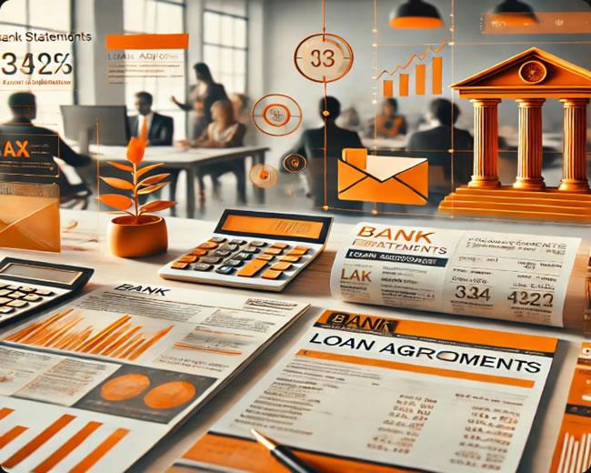 Bank Finanzdokumente für Deutschland